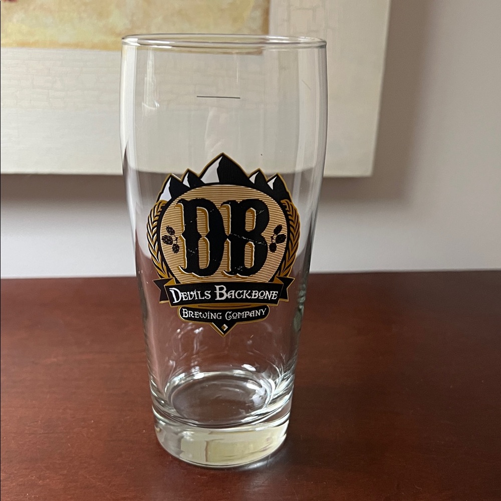 Devils Backbone Brewing Company Pint Glass